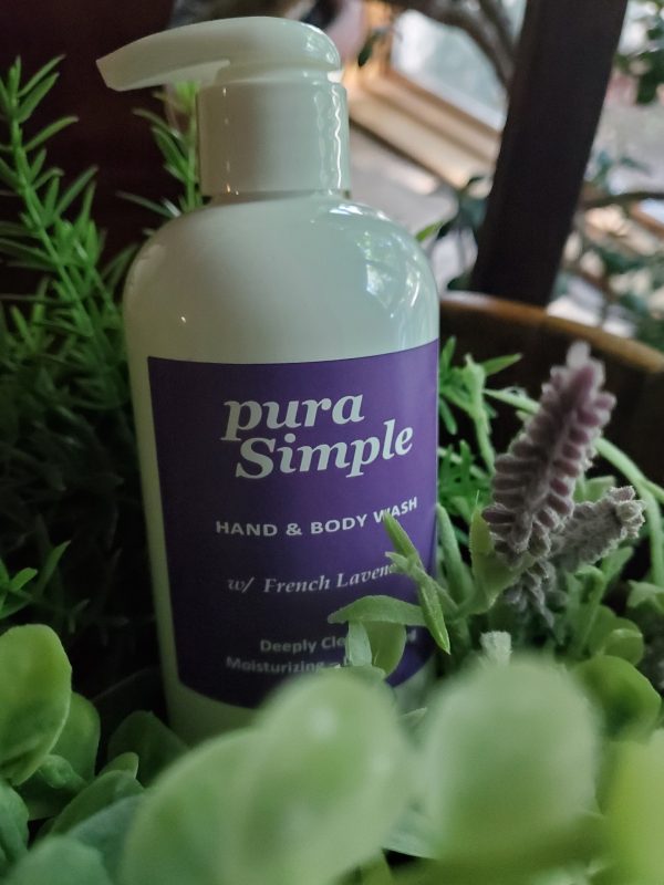 Hand & Body Washes w/ French Lavender or Lime and Sandalwood Essential Oils 8 fl oz