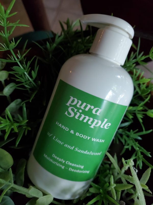 Hand & Body Washes w/ French Lavender or Lime and Sandalwood Essential Oils 8 fl oz - Image 2